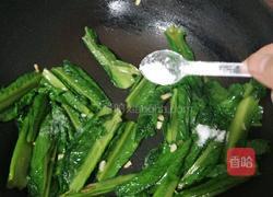 蒜蓉苦麦菜的做法图解5