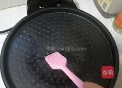 Illustration of how to make cartoon breakfast egg pancake 3