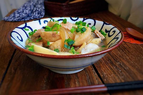 【正月十五闹元宵】里脊肉炖芋艿