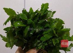 真珠花菜汤的做法图解2