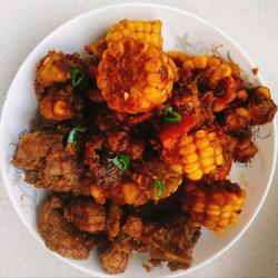 玉米胡萝卜土豆烧排骨的做法[图]