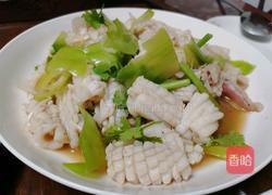 温拌鱿鱼的做法图解4