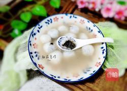 黑芝麻汤圆的做法图解1