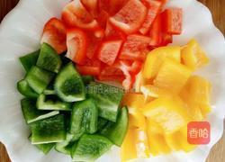 平底锅版彩椒鸡肉串的做法图解5