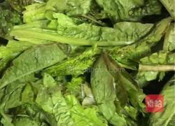 豆豉鲮鱼油麦菜的做法图解4