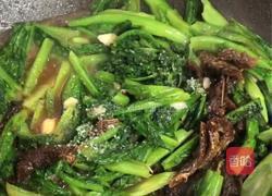 豆豉鲮鱼油麦菜的做法图解7