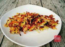 橄榄菜丝饼的做法图解10