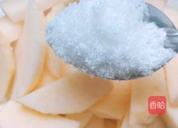白糖苹果拌的做法图解2