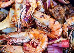 排骨大虾麻辣香锅的做法图解8