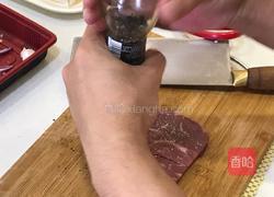 法式黑椒牛扒的做法图解2