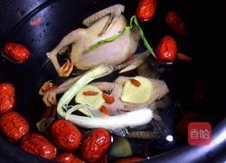 红枣枸杞乳鸽汤的做法图解6