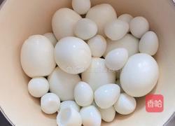 红烧鹌鹑蛋(鸡蛋)的做法图解2