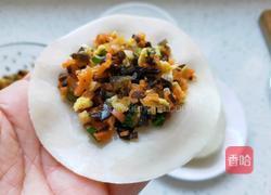 饺子皮馅饼的做法图解4