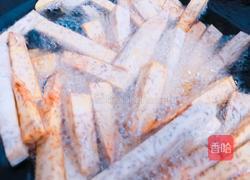 反沙（拔丝）香芋的做法图解5
