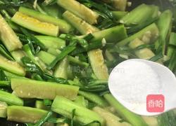 韭菜炒丝瓜的做法图解6