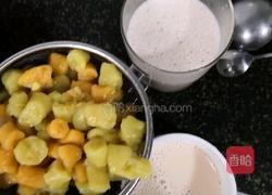 自制拉芋圆(珍珠)奶茶的做法图解6