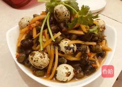 酸笋炒石螺的做法图解7