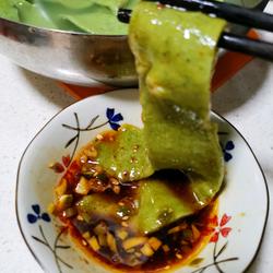 蘸水菠菜面的做法[图]