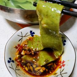 蘸水菠菜面