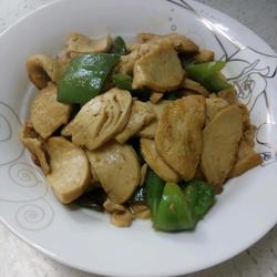 素鸡炒青椒的做法[图]