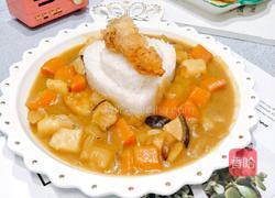 咖喱猪排饭的做法图解12