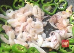 老干妈炒鱿鱼的做法图解4