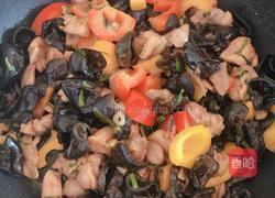 爆炒木耳鸡丁的做法图解8