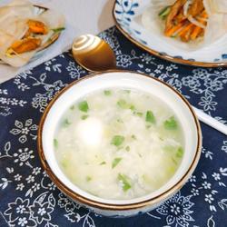 青菜鸡蛋粥的做法[图]