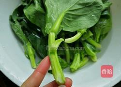 白灼菜心的做法图解1