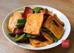 腊肉炒豆腐的做法图解10