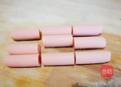 丑章鱼（炸火腿肠）的做法图解2