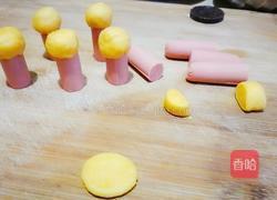 丑章鱼（炸火腿肠）的做法图解8