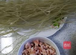 肉末粉条的做法图解1