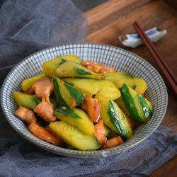 黄瓜炒肉的做法[图]