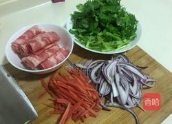 黑椒牛肉盖饭的做法图解1