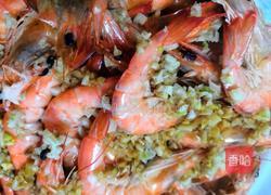 蒜蓉蒸虾的做法图解3