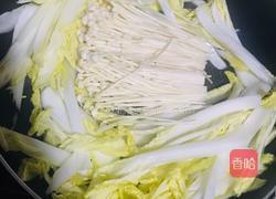金针菇炒娃娃菜的做法图解3