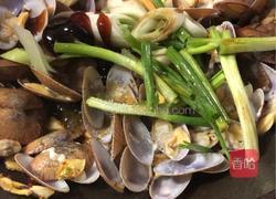 香菇酱炒花甲的做法图解8