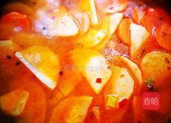 土豆片炖海带的做法图解7