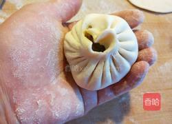 新文美食 猪肉白色香菇包子的做法图解12