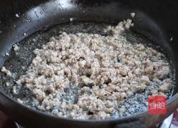 酱烧肉末豆腐的做法图解4