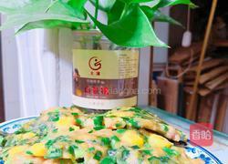 韭菜玉米肉饼的做法图解3