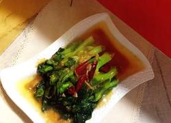 香辣蚝油菜苔