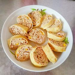 干豆腐（千张）肉末卷的做法[图]