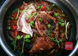 五花肉炖胖头鱼头的做法图解8