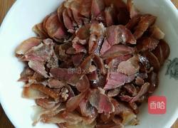 干豆角蒸腊肉的做法图解4