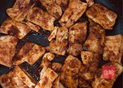 家常铁板豆腐的做法图解4