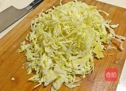 炝拌花白心的做法图解2