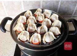 丝瓜肉馅蒸饺的做法图解11