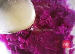 椰蓉双色薯球的做法图解3